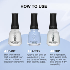 China Glaze Hydrangea Dangea Nail Polish with brush for application