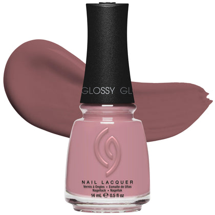 China Glaze Kill the Lights Nude Pink Nail Lacquer front view