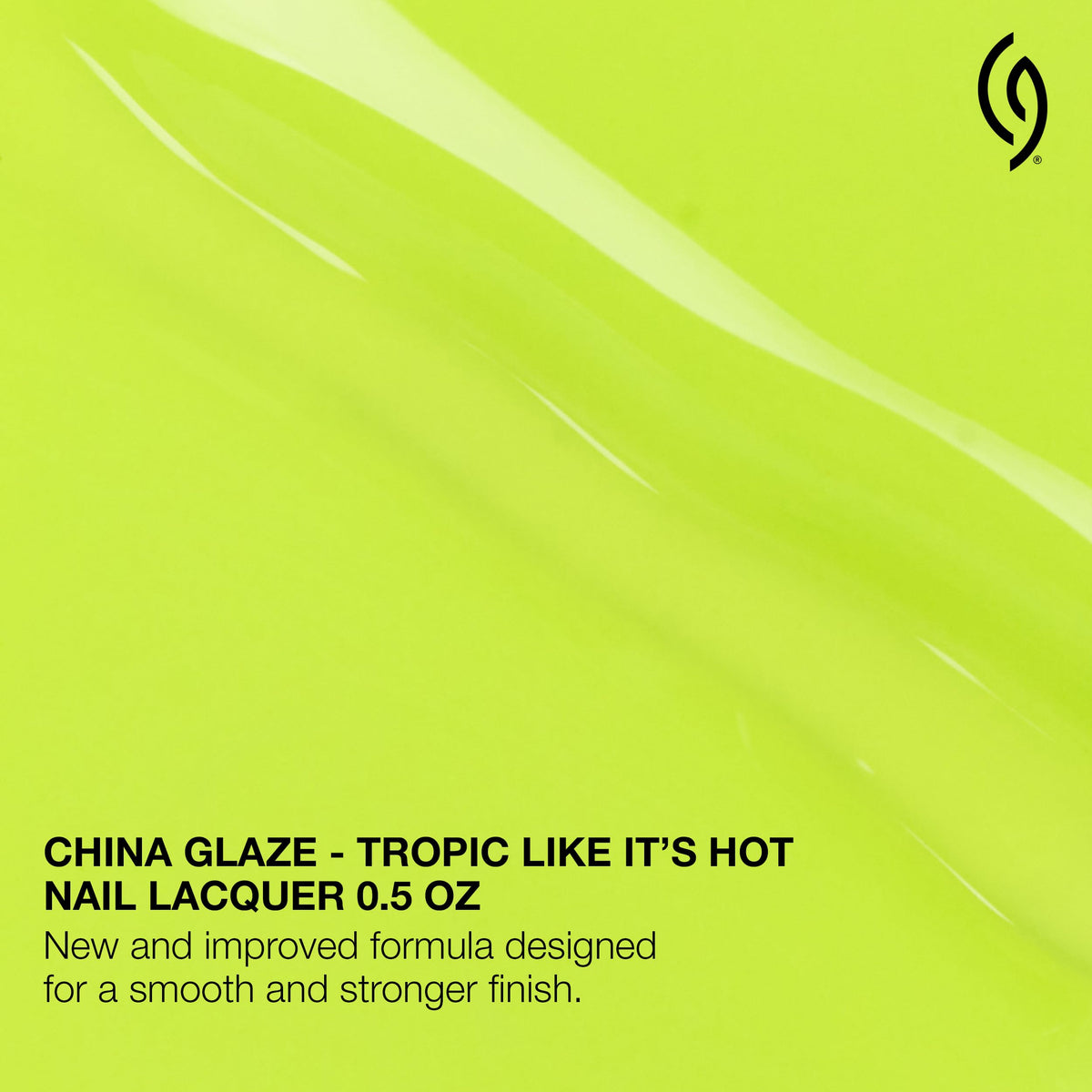 China Glaze Nail Lacquer Tropic Like It's Hot applied on nails