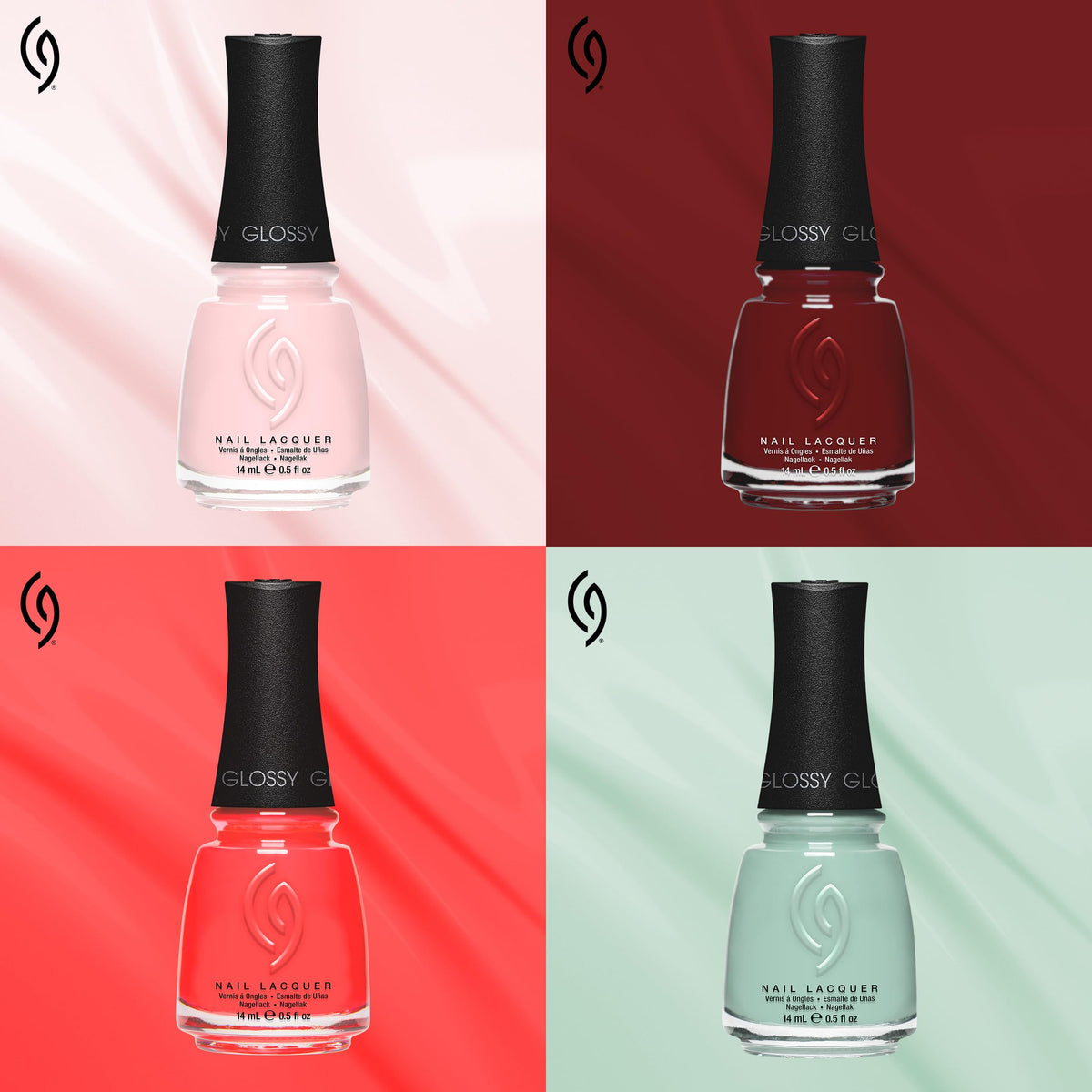 China Glaze Nail Lacquer Tropic Like It's Hot in a nail care setting