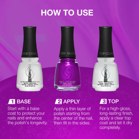 China Glaze Summer Reign nail polish in packaging