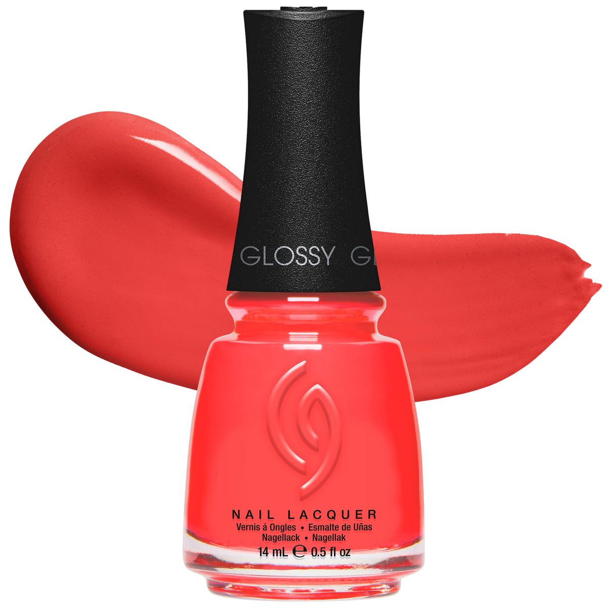 China Glaze Sun-Set the Mood Nail Lacquer in lifestyle setting