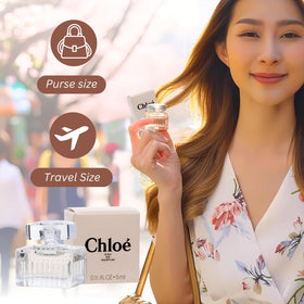 Chloe Perfume Mini Splash 5ml on a vanity