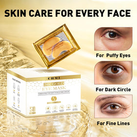 CHMI 24K Gold Under Eye Patches individual sheet close-up