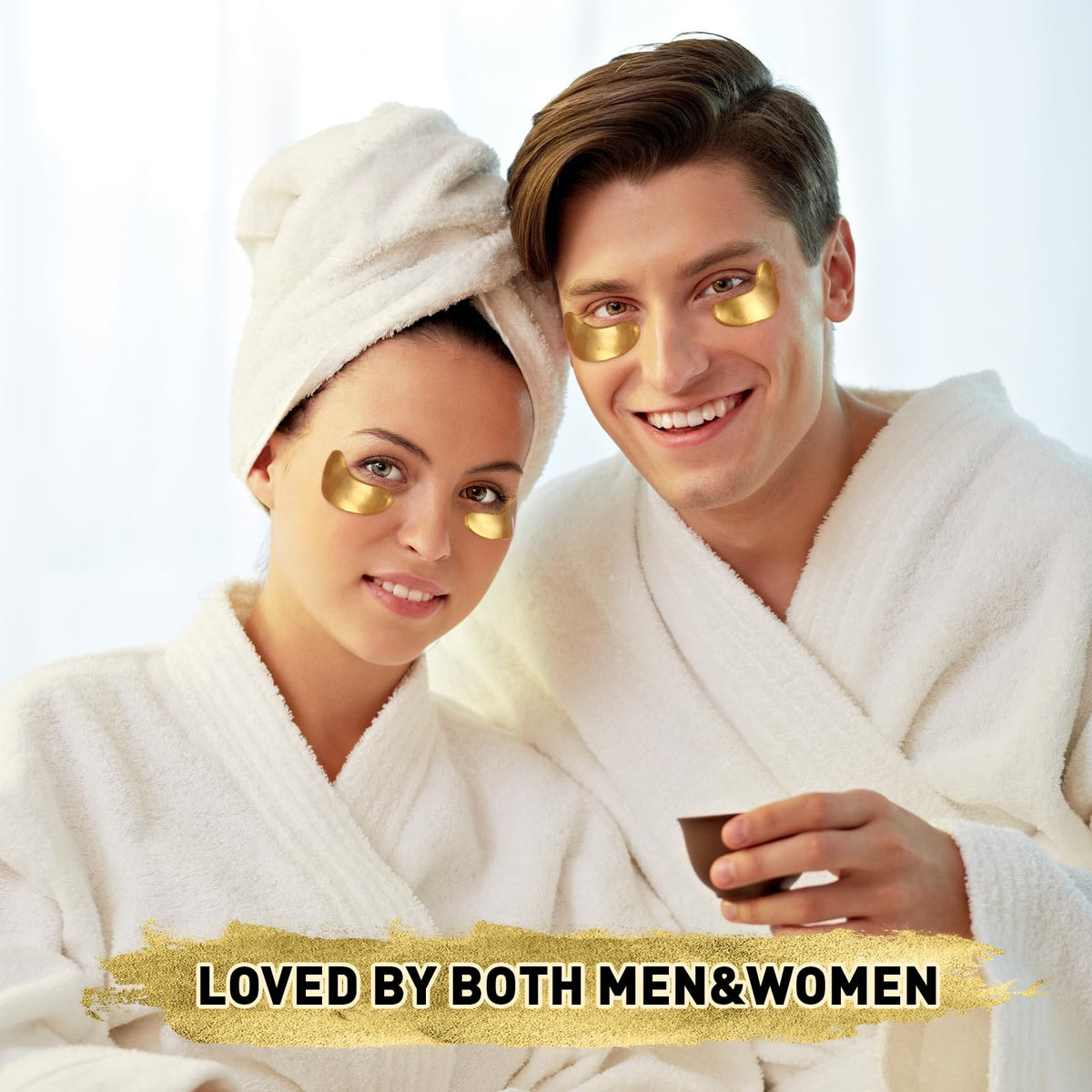 CHMI 24K Gold Under Eye Patches lifestyle scene