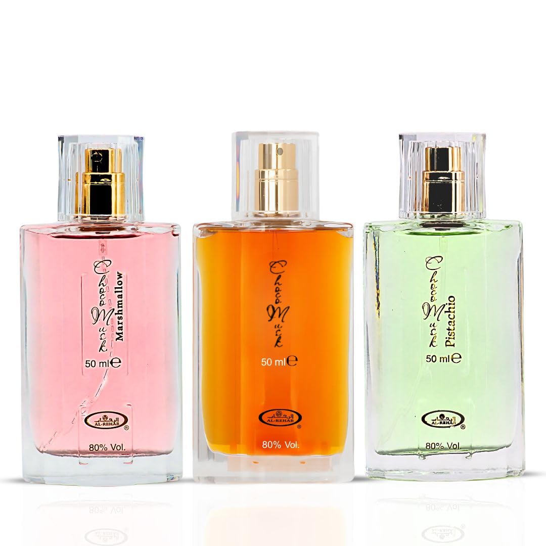 Choco Musk Eau de Parfum bottle with minimalist packaging