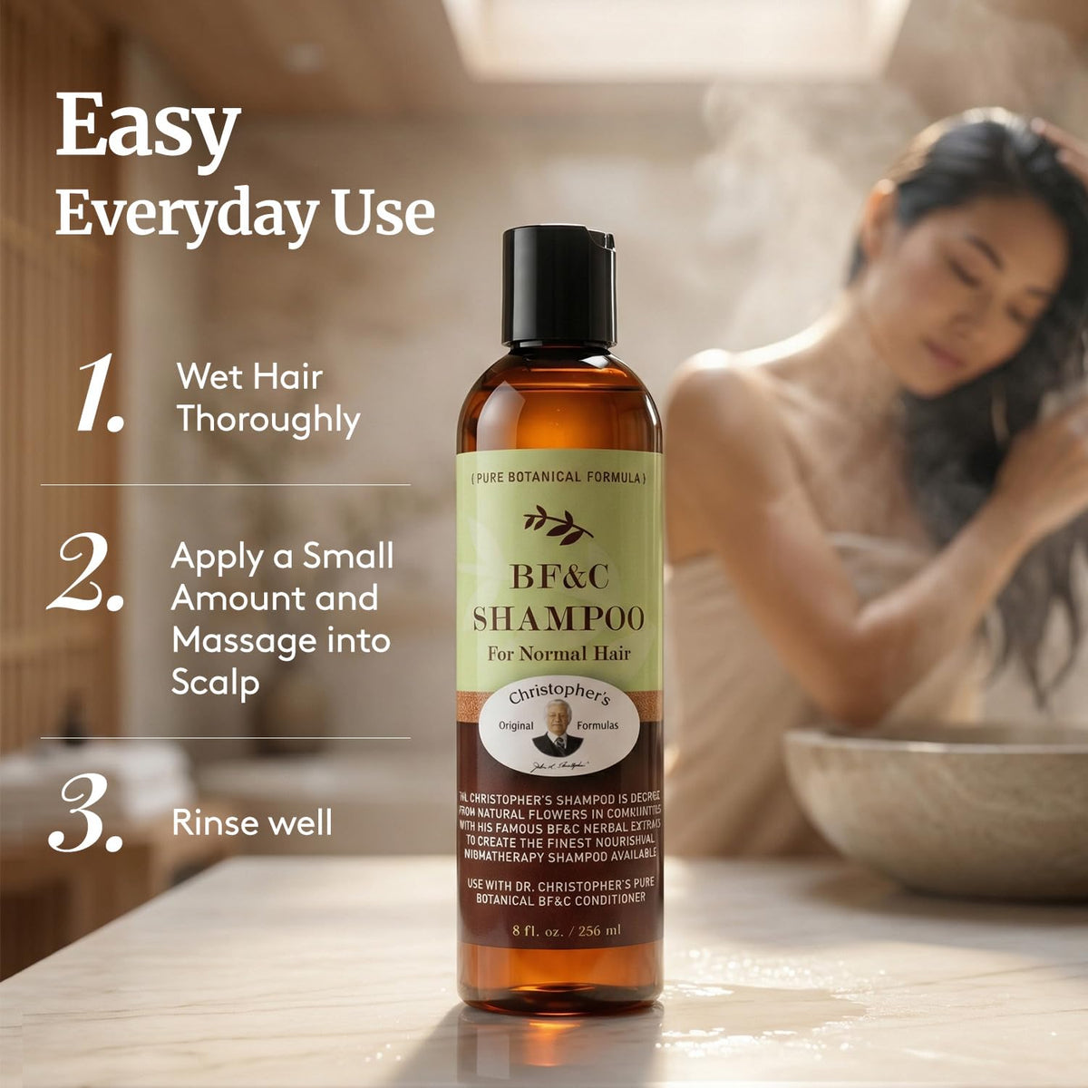 Christopher's BF&C Shampoo with Aloe Vera and Coconut Oil