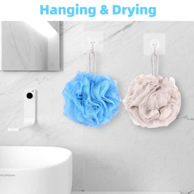 Chuya Large Bath Sponge Loofah hanging for drying