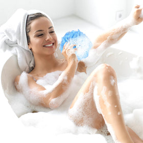 Chuya Large Bath Sponge Loofah set of four