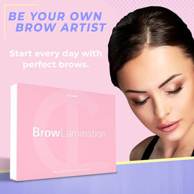 CICI Lash Brow Lamination Kit application process demonstration