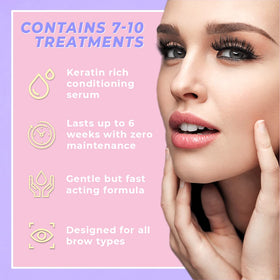 CICI Lash Brow Lamination Kit close-up of keratin serum