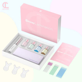CICI Lash Brow Lamination Kit results on styled brows