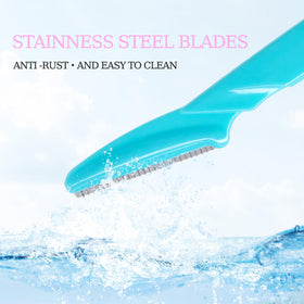 CICINUJOY razor set in transparent container for easy storage