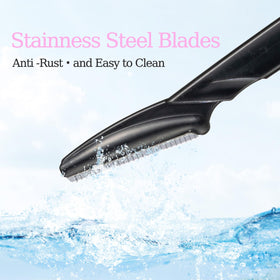 CICINUJOY razors displayed in a compact travel case