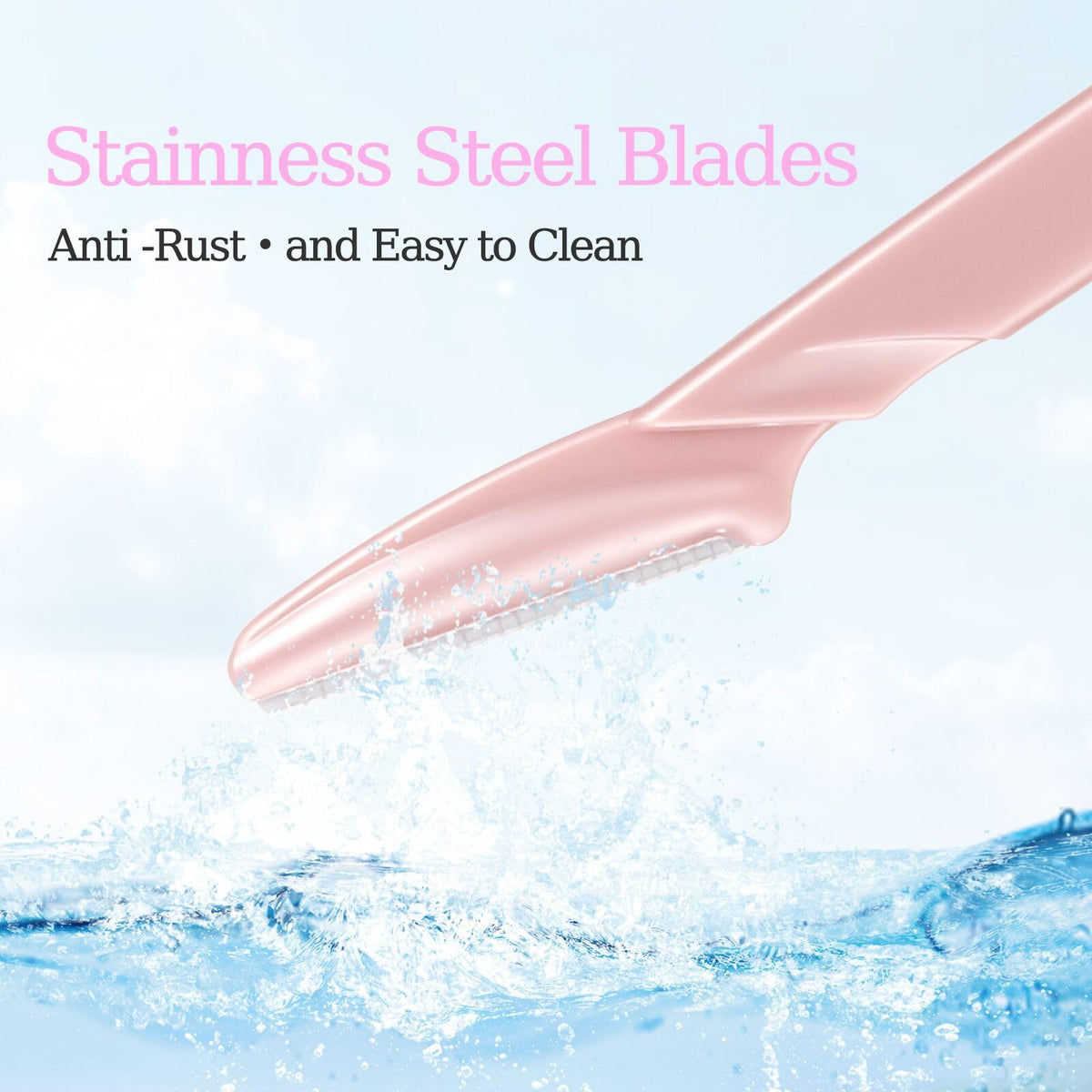 CICINUJOY razors displayed with protective covers