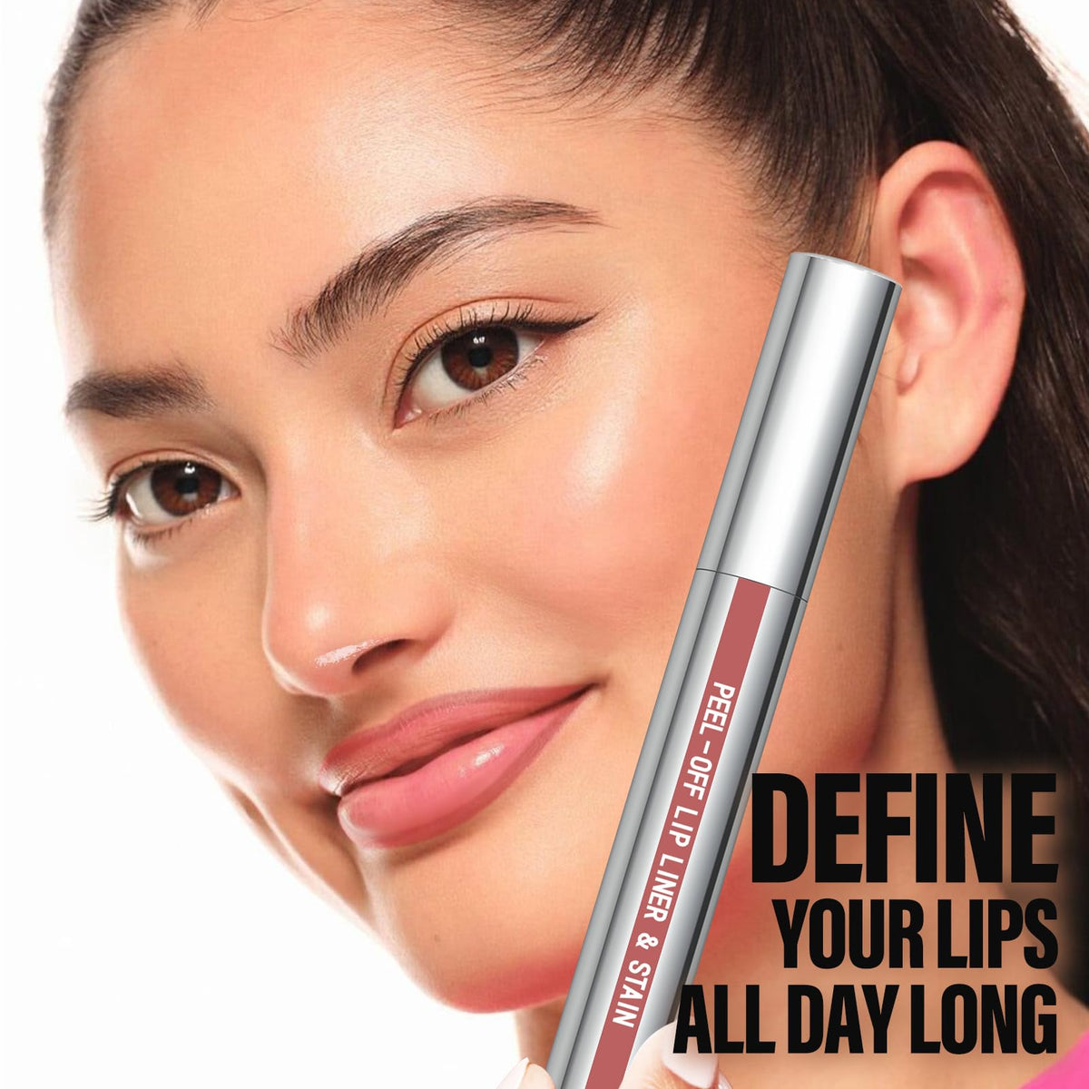 Cilrofelr Peel Off Lip Liner Stain Buff swatch