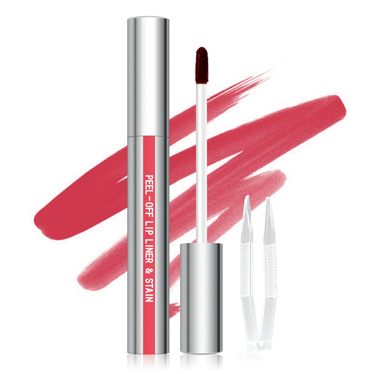 Cilrofelr Peel Off Lip Liner Stain Rose front view