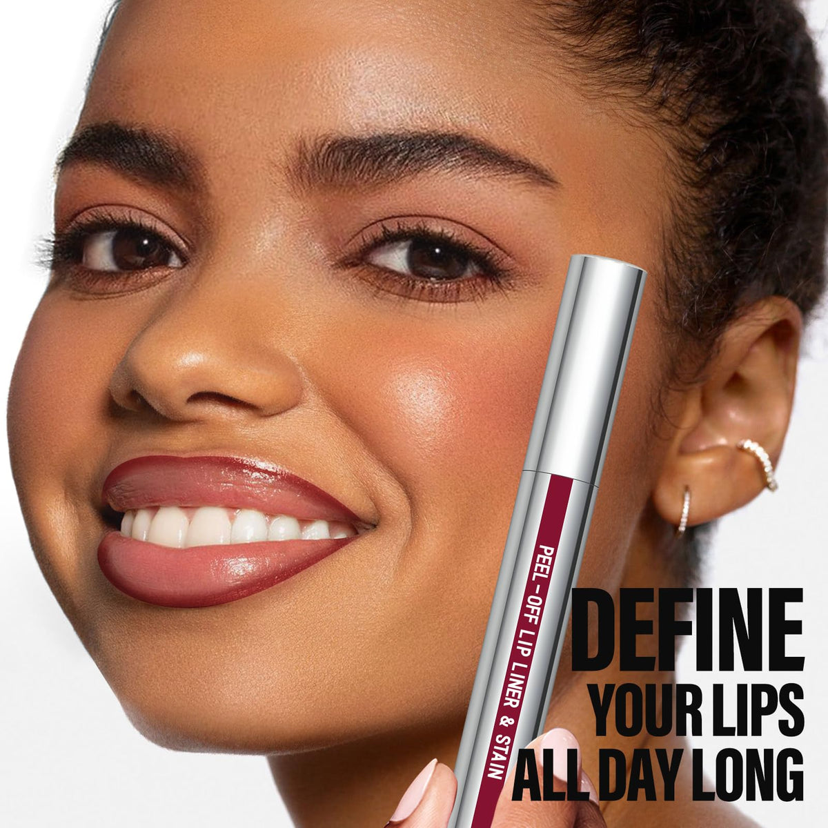 Cilrofelr Peel Off Lip Liner Stain swatch on skin