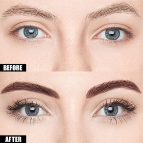 Cilrofelr Tattoo Peel Off Eyebrow Gel brush tip close-up