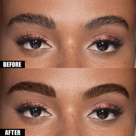 Cilrofelr Tattoo Peel Off Eyebrow Gel dark brown applicator tip