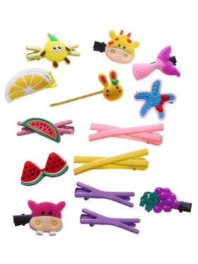 CISMARK hair clips set displayed in a colourful arrangement