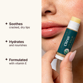 Citrus flavour lip balm from SOULSATION