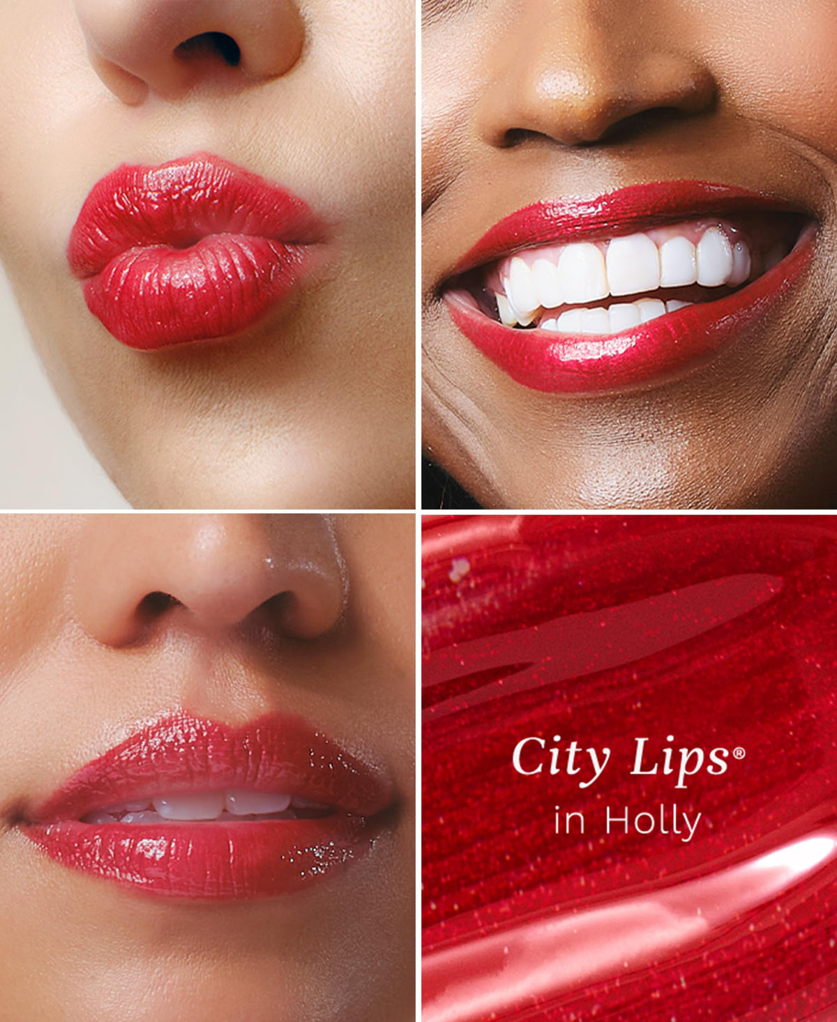 City Beauty City Lips Plumping Lip Gloss Holly applicator