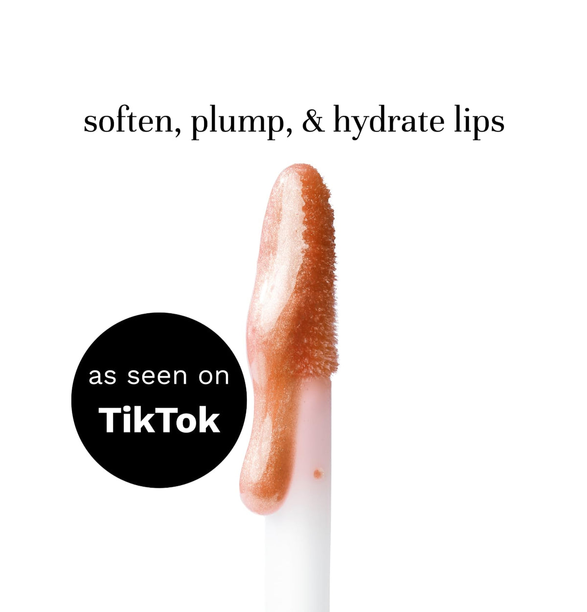 City Beauty City Lips Plumping Lip Gloss Nude applicator