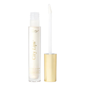 City Beauty City Lips Plumping Lip Gloss Silver Skyline front view