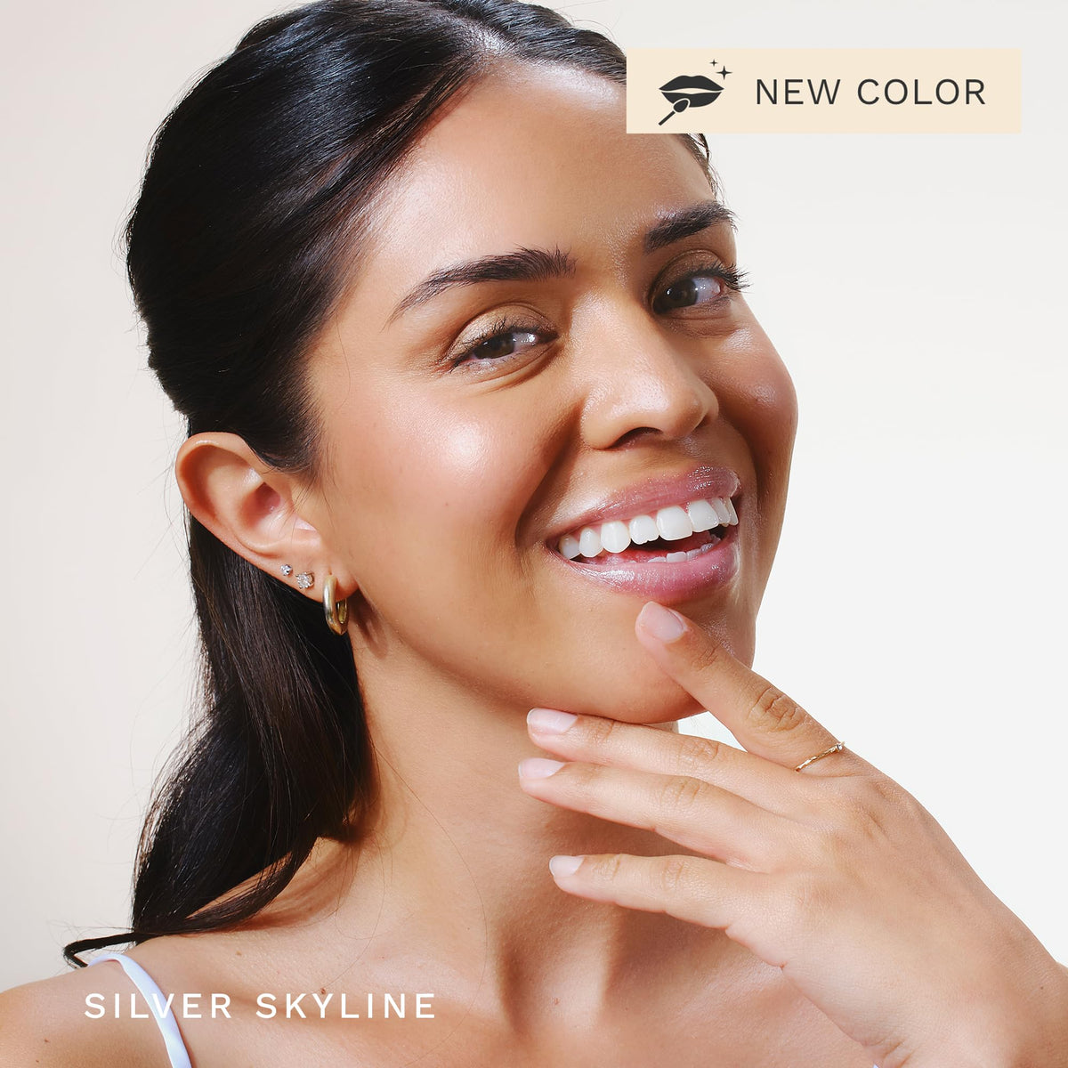 City Beauty City Lips Plumping Lip Gloss Silver Skyline with other beauty products