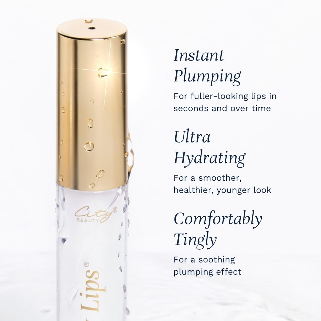 City Beauty Plumping Lip Gloss Plum Springs with other lip products