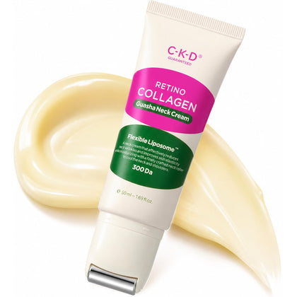 CKD Guaranteed Retinal Collagen Gua Sha Neck Cream front view
