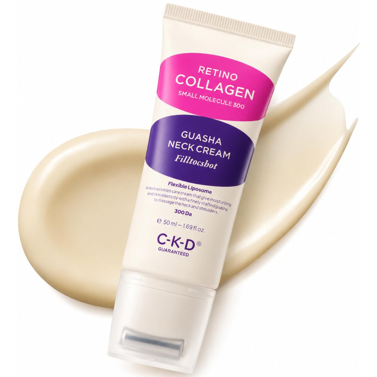 CKD Guaranteed Retinal Collagen Gua Sha Neck Cream front view