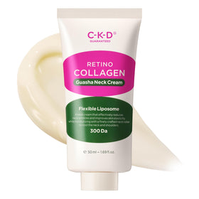 CKD Guaranteed Retinal Collagen Gua Sha Neck Cream refill packaging front view