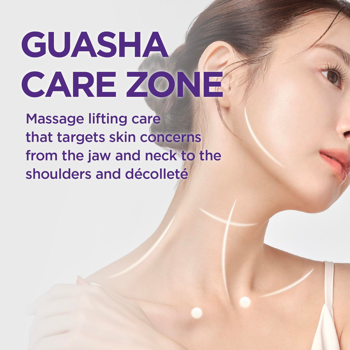 CKD Guaranteed Retinal Collagen Gua Sha Neck Cream with gua sha roller