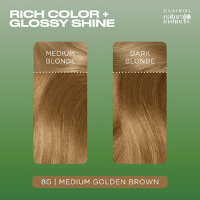 Clairol activator and brilliant shine conditioner packaging