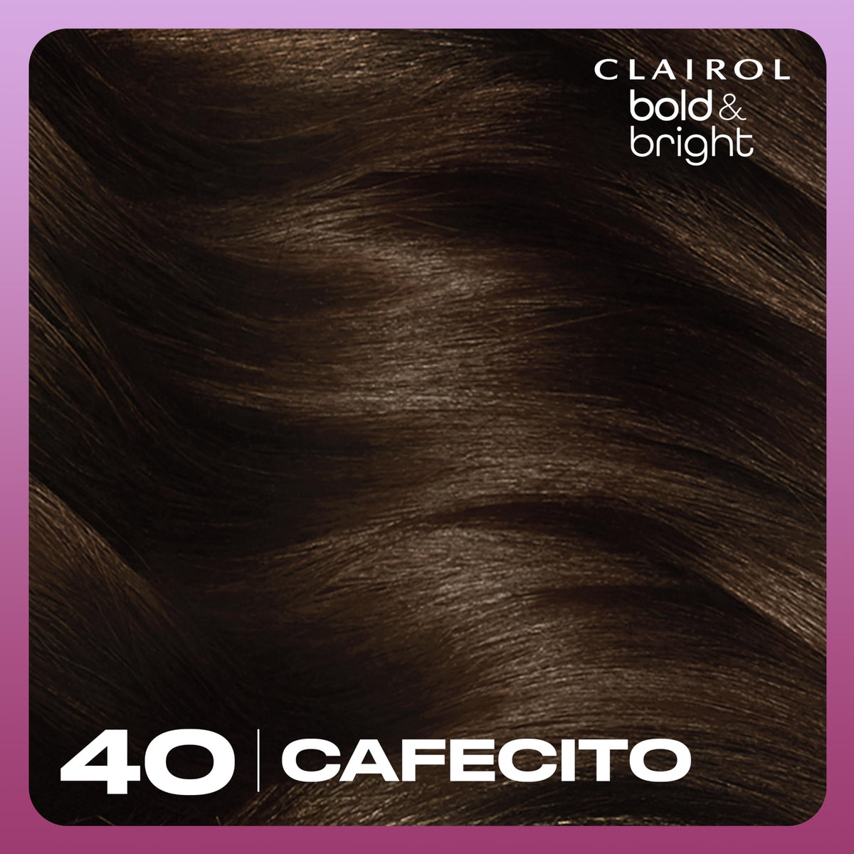Clairol Bold & Bright hair dye packaging