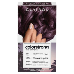Clairol ColorStrong Permanent Hair Dye 5.65 Sunset Mahogany front view