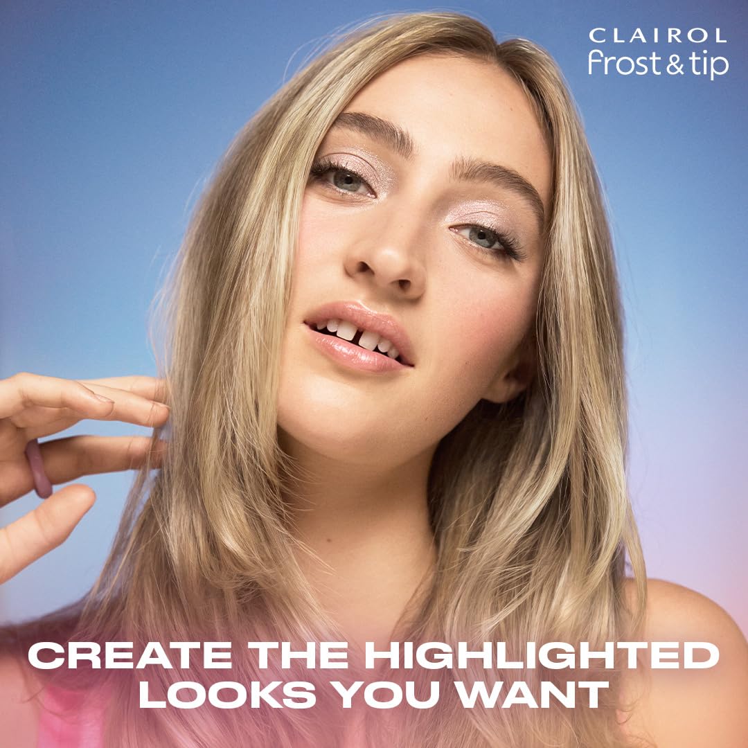 Clairol Frost & Tip Hair Dye application scene