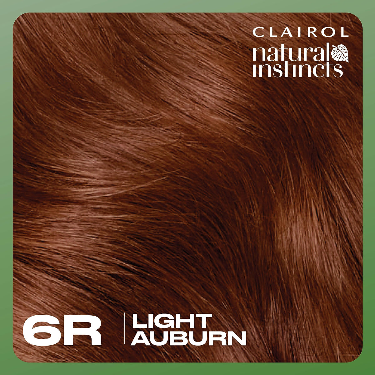 Clairol Natural Instincts hair dye application process in progress