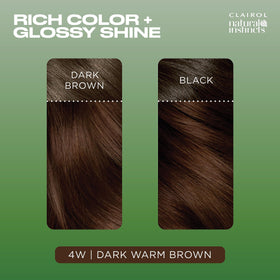 Clairol Natural Instincts hair dye packaging details