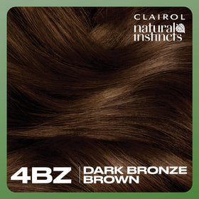 Clairol Natural Instincts hair dye results on styled hair