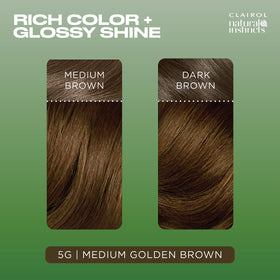 Clairol Natural Instincts hair dye shade chart