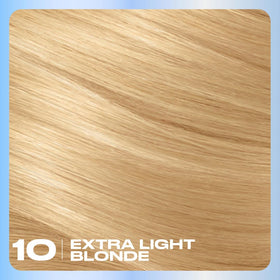 Clairol Nice'n Easy 10 Extra Light Blonde hair dye bottle close-up