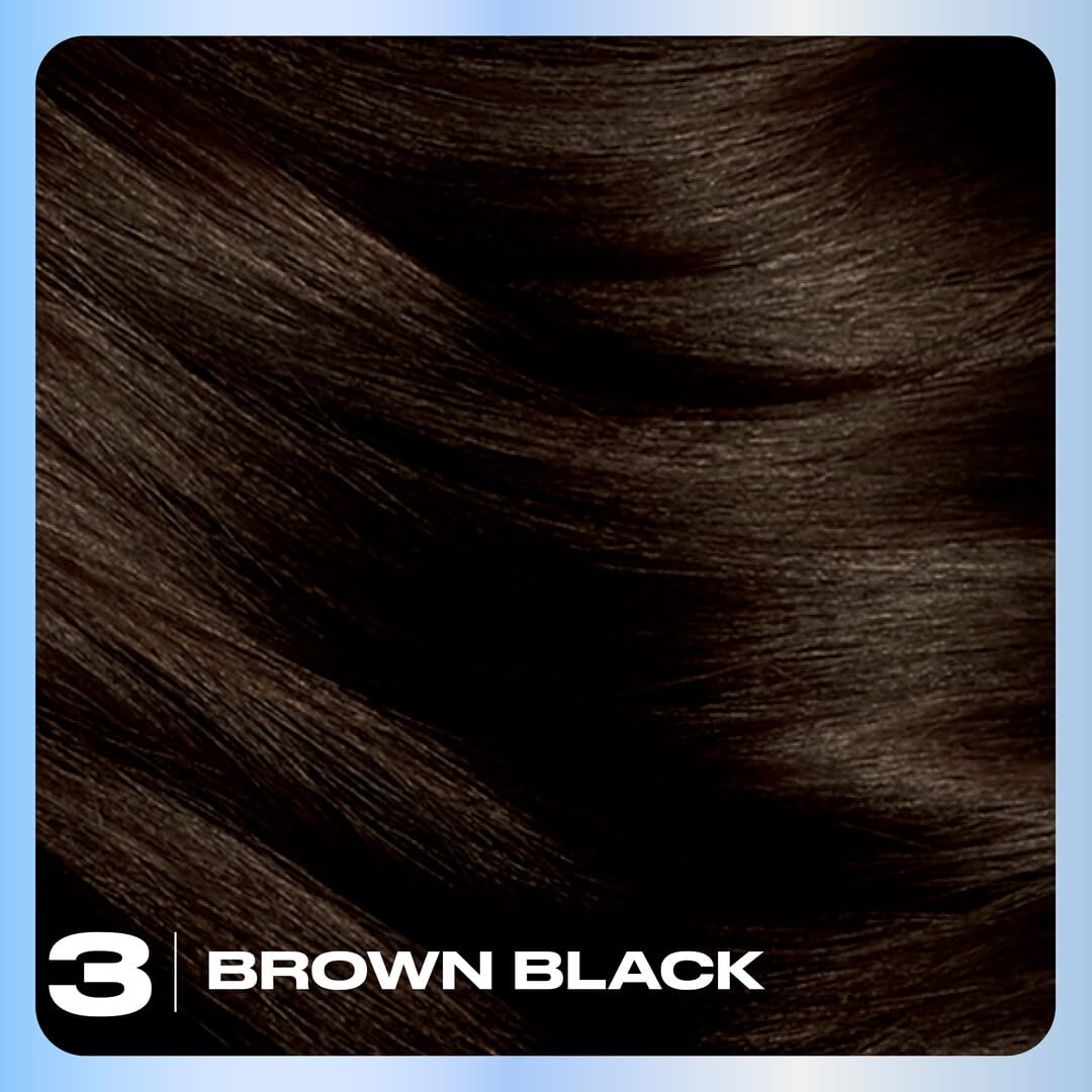 Clairol Nice'n Easy 3 Brown Black colour cream and activator