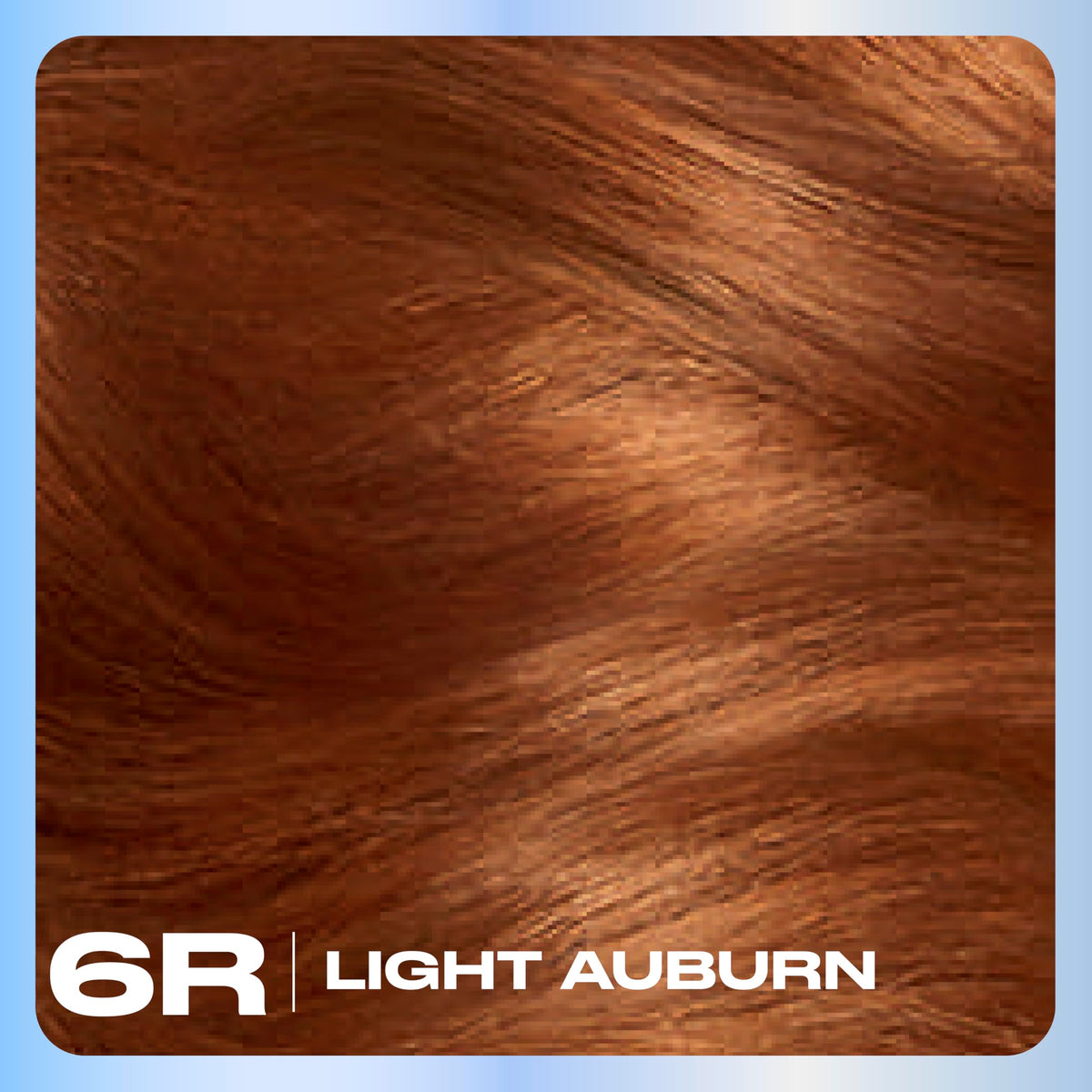 Clairol Nice'n Easy 6R Auburn Hair Dye results on hair