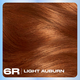 Clairol Nice'n Easy 6R Auburn Hair Dye results on hair