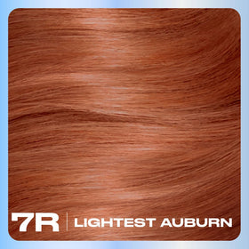 Clairol Nice'n Easy 7R Lighest Auburn hair dye application process