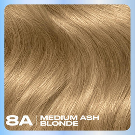 Clairol Nice'n Easy 8A Medium Ash Blonde colour cream close-up