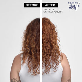 Clairol Nice'n Easy 8A Medium Ash Blonde hair dye results on hair